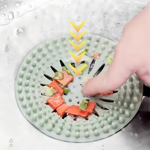 Set de 4 coladores para fregadero y baño