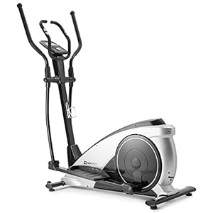 Hop-Sport HS-060C Ellipsentrainer Ergometer – Crosstrainer für Zuhause mit App-Steuerung, HRC-Funktion, 16 Widerstandsstufen – Elliptical Trainer max. Benutzergewicht 150 kg