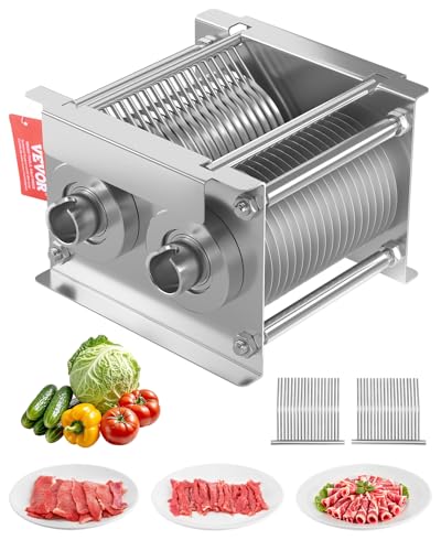 VEVOR Lame de machine à viande - Lame de 5 mm pour coupe-viande commerciale, compatible avec VEVOR SJY-DQ90 et ZTY-HSQR3.5 - Pour la viande sans os, les légumes mous
