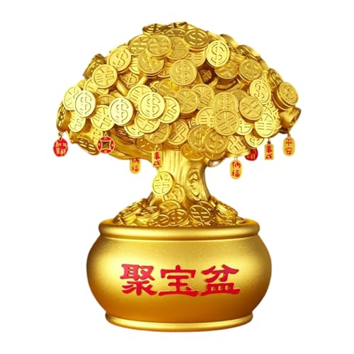 Arbre de richesse Feng Shui comme objet de présentation de salon - 5