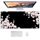 BORDURE PROFESSIONNELLE - La couture permet de renforcer les bords de notre tapis de souris xxl gamer, ce qui le rend plus durable et moins susceptible de s'effilocher ou de se déchirer.