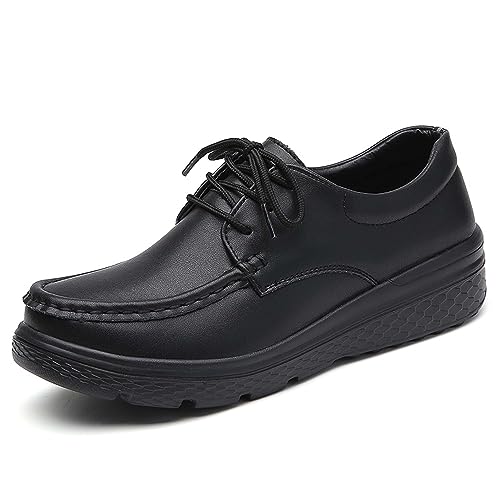 Image of Nurse Shoes for Women Nursing Shoes Zpatos para Trabajar en Restaurante de Mujer Flats for Women