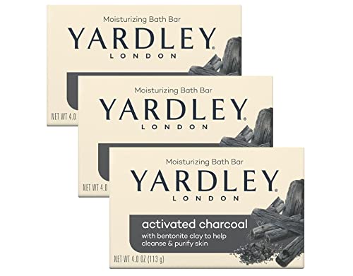 Yardley Activated Charcoal Bath Bar