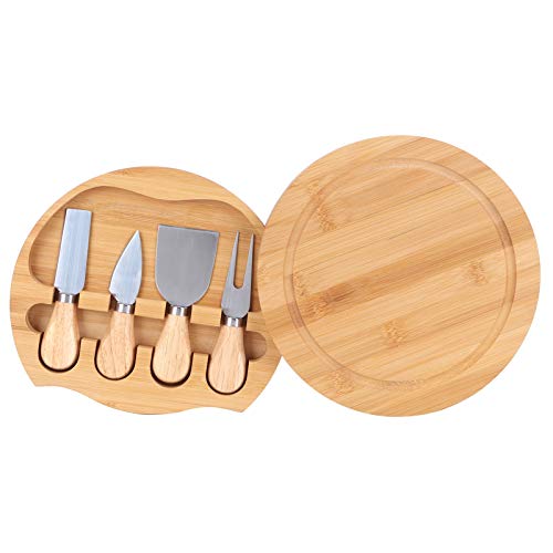 Cheese Knives Set, Stainless Steel Cheese Butter Spreader Knives Set, Wood Handle Cheese Cutting Knife Cutter Set Barbecue Kitchen Tools for Home, Barbecue