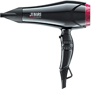 Jinri 1875W Professional Salon Hair Dryer for Faster Drying, Negative Ion Hair Blow