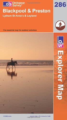 OS Explorer map 286 : Blackpool & Preston