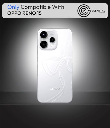 Image of KAPAVER Essential Magnetic Back Cover Case Compatible with Oppo Reno 15 (PC+TPU) (Oppo Reno 15 - Magnetic Black)