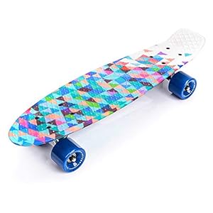 Meteor Kinder Mini Cruiser Skateboard Retro Jungen
