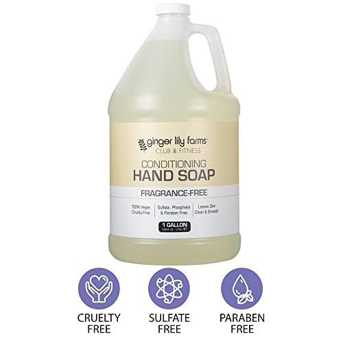 Ginger Lily Farms Club & Fitness Conditioning Liquid Hand Soap Refill, 100% Vegan & Cruelty-Free thumb #3