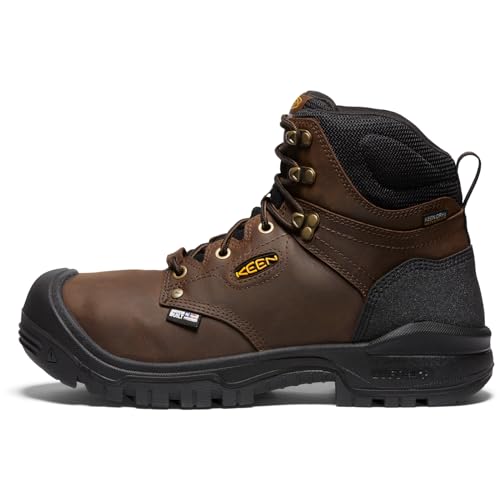 KEEN Utility Men's Independence 6" Composite Toe Internal Metatarsal Guard Waterproof Work Boot3