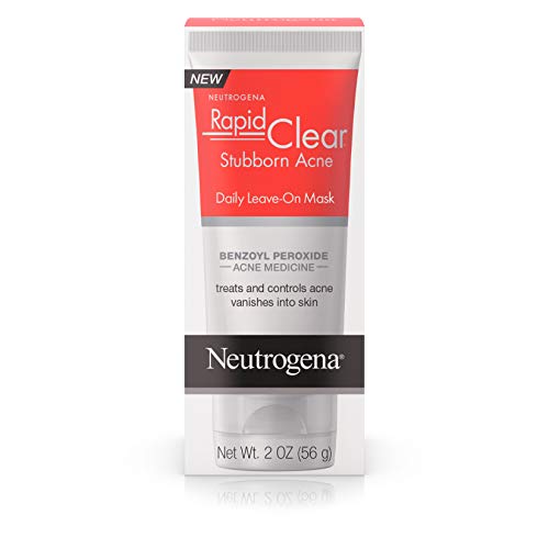 Neutrogena Rapid Clear Stubborn Acne Daily Leave-On Mask, 2 Ounce