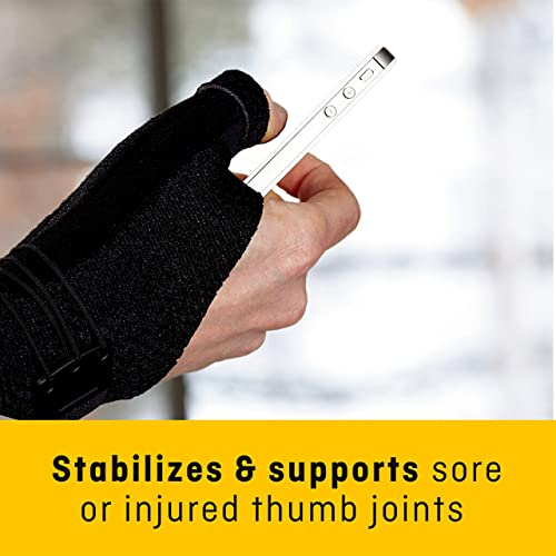 Image of Futuro Deluxe Thumb Stabilizer, Left or Right Hand, Small /Medium Size, Adjustable, Stabilizes and Supports Sore, Weak or Injured Thumb, Soft and Breathable Materials Enhance Comfort, 1 Piece