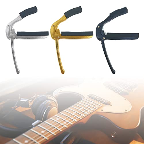 Guitar Accessories Universal Capo Clamp Zinc Alloy Metal Electric Guitar Acoustic Classical Guitar Capo Guitar Parts Classical Guitar Capo For Acoustic And Electric Guitar And Bass Capo Clamp Guitar #TOP4