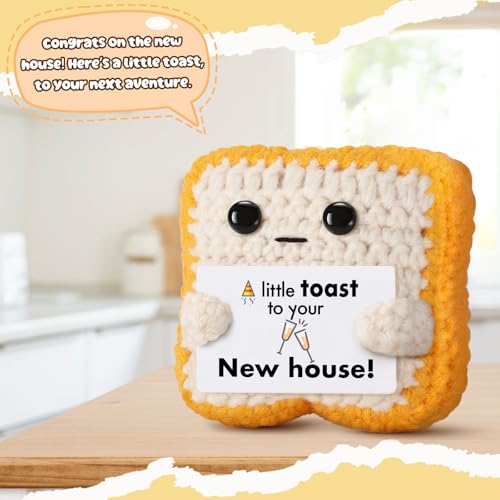 House Warming Gifts New Home, “A Little Toast to Your New House” Housewarming Gifts for Women Men Friend Family Couple, New Homeowner - Closing Presents for Home Buyers - First Apartment Essentials - Image 4