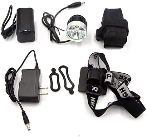 RioRand 4 Mode 1200 Lm Cree Xml T6 Bulb LED Bicycle Bike Headlight Lamp Flashlight Light Headlamp