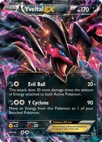 Pokemon - Yveltal-EX (79/146) - XY - Holo