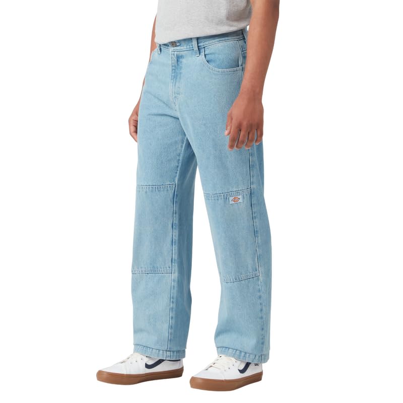 DickiesMen's Loose Fit Double Knee Jeans