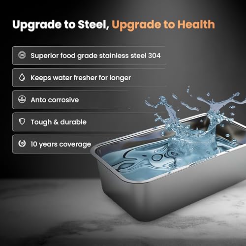 Image of Livpure Sereno Neo Water Purifier | 2 Year No Service Cost- Filters Included | Advance Filtration Stages | RO+UV+Mineral | 5.5 L Stainless Steel Tank