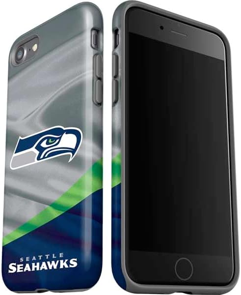 Skinit Pro Phone Case Compatible with iPhone SE (2nd & 3rd Gen) - Officially Licensed NFL Seattle Seahawks Design