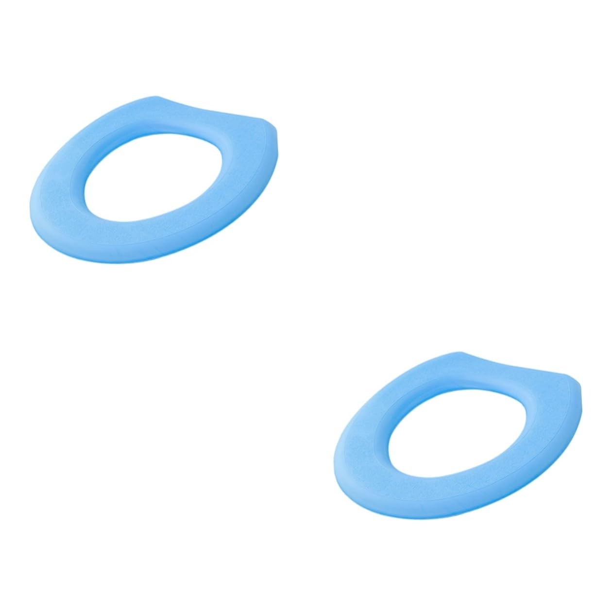 KOMBIUDA 2pcs Eva Toilet Seat Pad Universal Size Thick Waterproof Soft Warm Home Bathroom Comfortable for Ladies Elderly