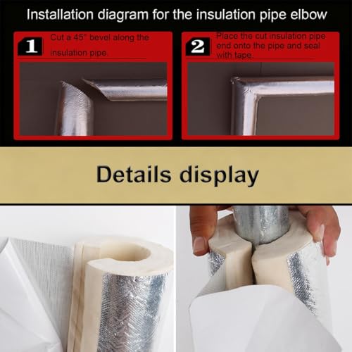 Envoltura aislante de tuberías autoadhesiva de polietileno y aluminio para exterior 7