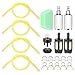 iaHOME 20 Stück Universal Benzinfilter Kit, Benzinschlauch Dichtung, Universal Kraftstoffleitung, Primer Bulb, Gummitülle Dichtung, für Freischneider, Trimmer, Mower, Heckenschere