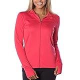 Global Blank Define Jacket Womens Athletic Jackets for Workout, Scrub and Gym Jackets Women, Coral Pink, X-Small