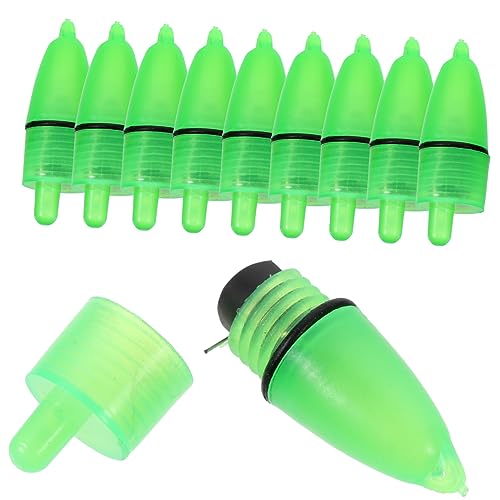 Happyyami 20pcs LED Fishing Rod Bite Alarm Lights Night Float Indicators for Night Fishing for Professional and Casual Fishermen