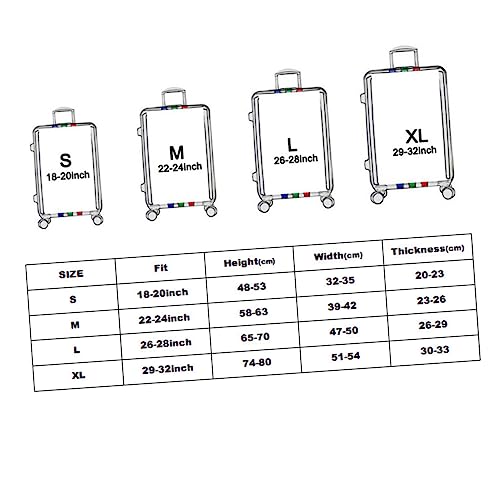 Housse de valise avec fermeture éclair double et ouverture elliptique latérale - 2