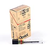 Pentel Super Hi-Polymer Lead Refill, 0.5mm, Fine, 3B, 144 Pieces of Lead (C505-3B)