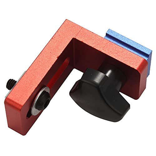 Jteyult Woodworking Chute Dedicated Limiter Standard 30 T-Slot Miter Stop Sliding Miter Gauge Fence Connector Rail Retainer Chute Locator For Milling Woodworking #TOP3