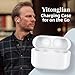 Yitonglian Charging Case Replacement for AirPods Pro 1st & 2nd Generation - Wireless Charger Case Without Earbuds