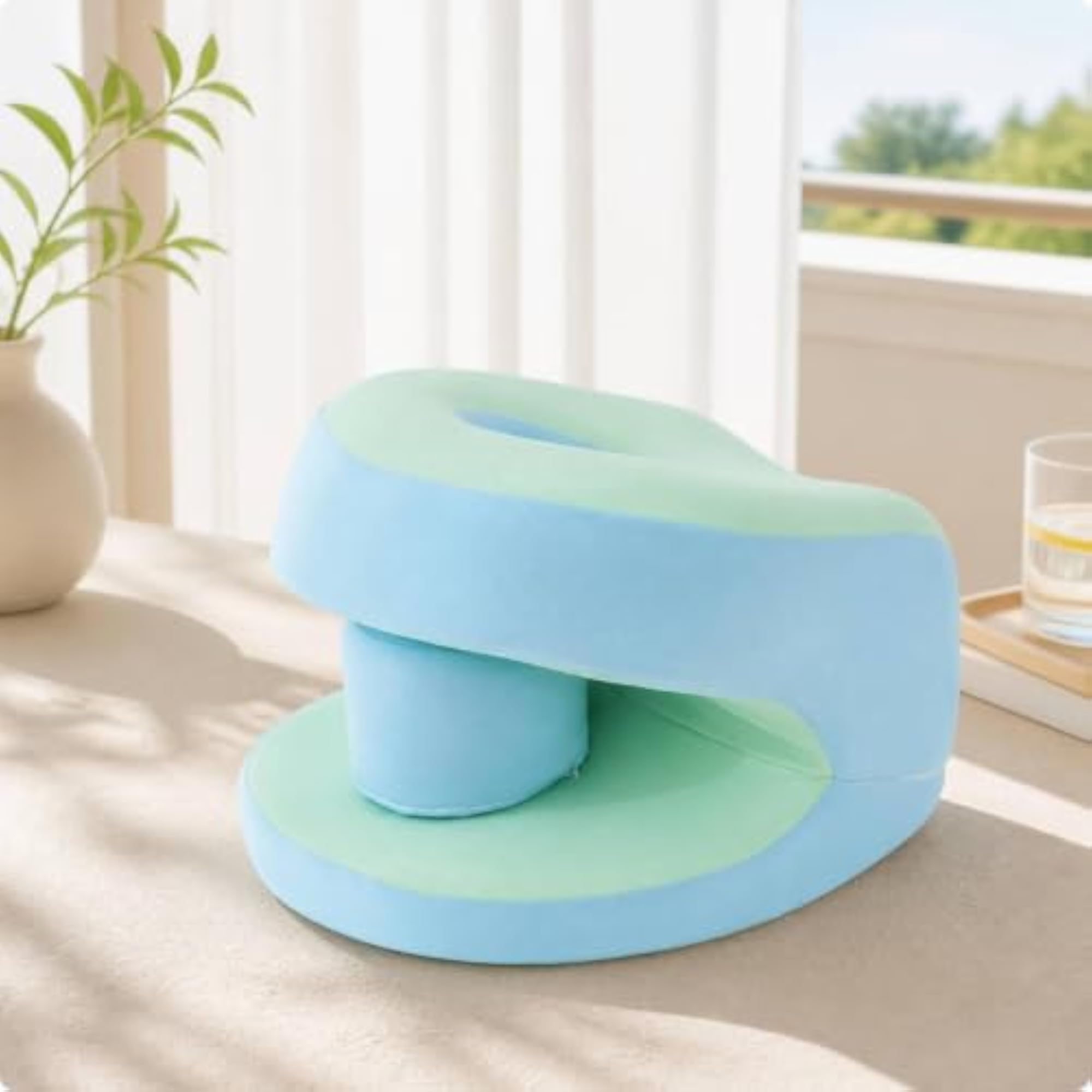 Desk Rest Pillow Cover, Supportive Office Cushion