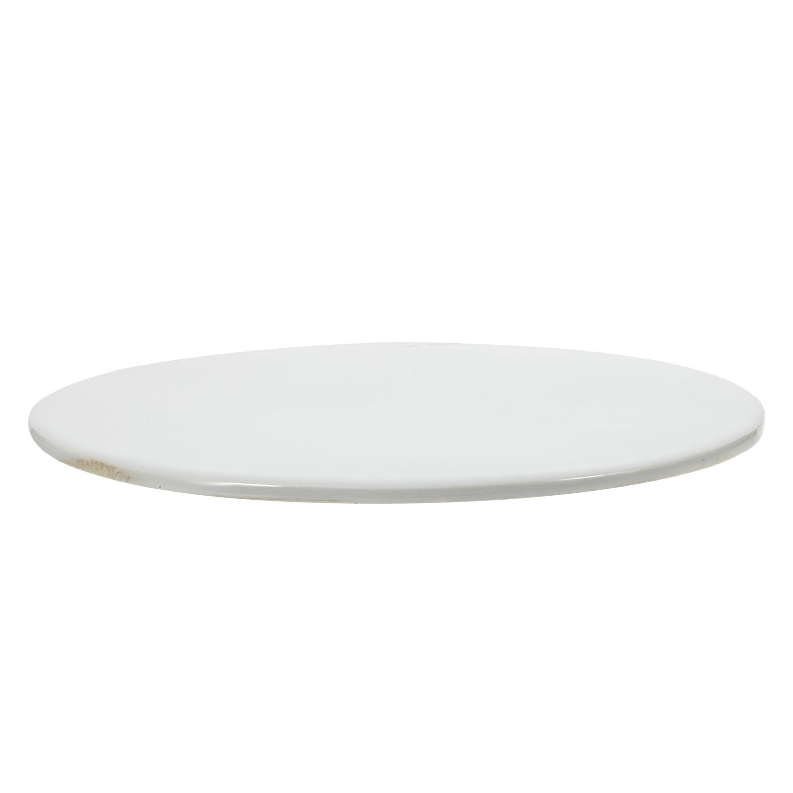 Planche à poterie blanche PLAFOPE 26 cm, la base ronde en céramique durable pour la sculpture