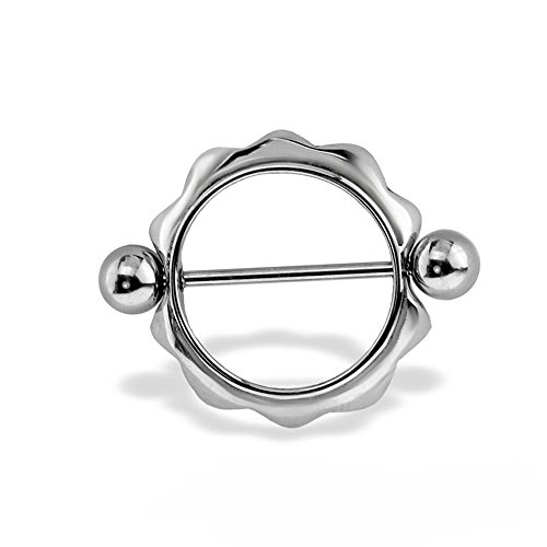 Dynamique Eclipse 316L Surgical Steel Nipple Shield (Sold Per Pair or Per Piece)