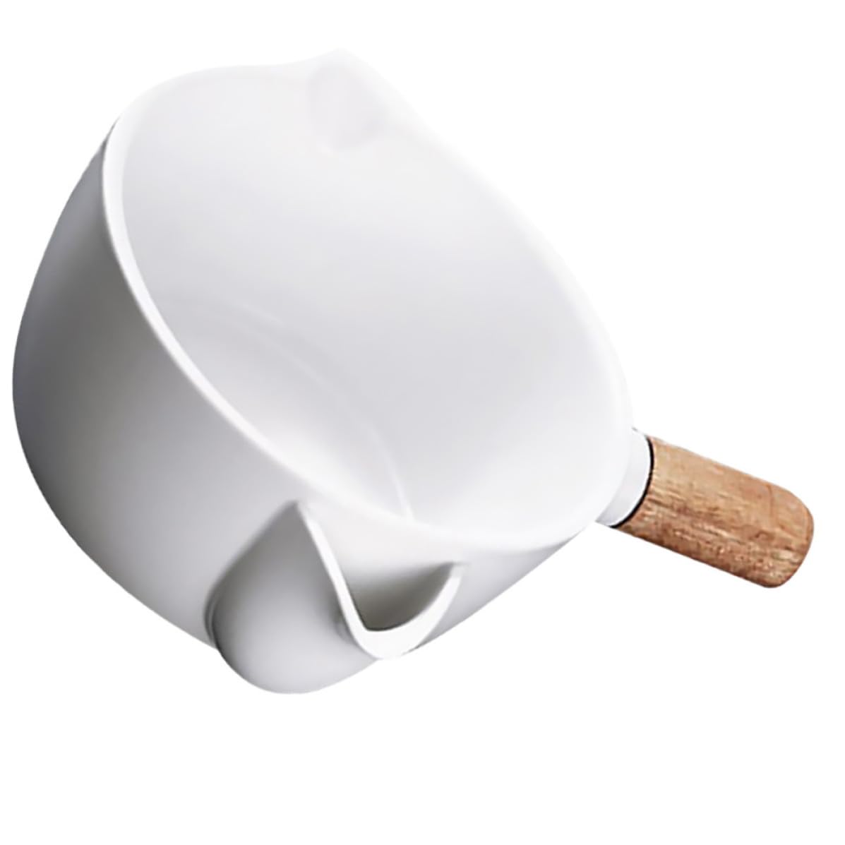 Bol filtre à soupe pour enlever la graisse de cuisson en céramique