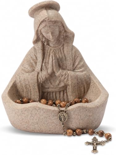 Estatua Virgen María en Resina 14 cm miniatura 1