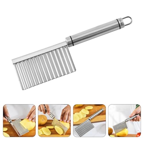 Cortador de Papas Ondulado de Acero Inoxidable miniatura 7