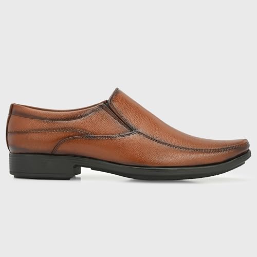 Image of Centrino Men's Formal Shoe | Cushioned Insole Comfortable Shoes | Trendy & Classic Design | Durable TPR Sole Footwear (8113)