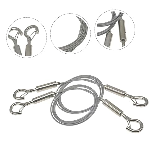 Image of 2pcs Picture Hanging Hardware Heavy Duty Stainless Steel Wire for Pictures Frames Easy to Install Crafting Tool for Home Decor