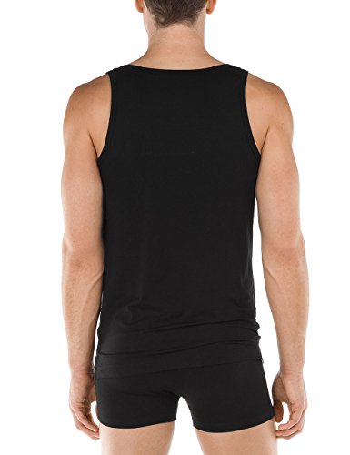 CALIDA Alp Flix Athletic-Shirt T, Nero (Schwarz