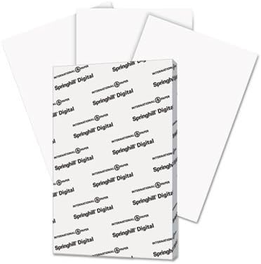Springhill, Digital Card Blanc, 49,9 kilogram, LEDGER, 11 x 17, 92 lumineux, 100
