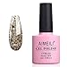 Produktbild AIMEILI UV LED Gellack ablösbarer Gel Glitzer Nagellack Gel Polish - Golden Superstar Klar Glitzer (062) 10ml