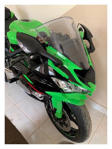 Espejos retrovisores con luz de intermitentes para Kawasaki Ninja ZX6R 2009-2024 y ER6F 6