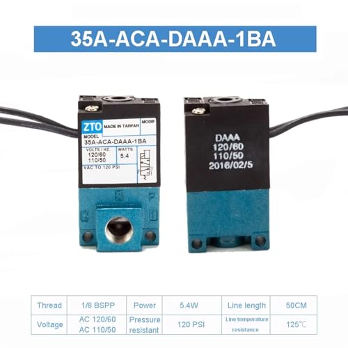 Électrovanne haute fréquence 35A 3 voies à commutation rapide Mac 35A - 3