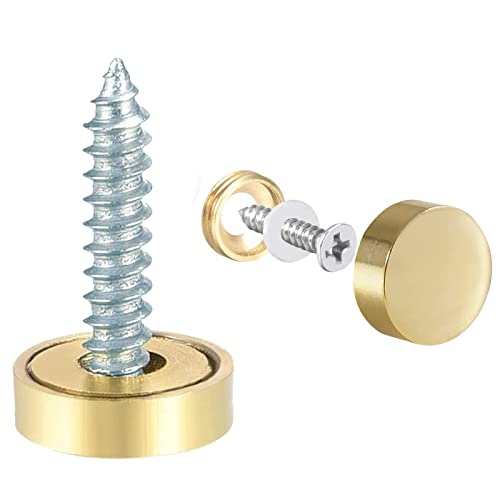 TOP-VIGOR 8Pcs 22mm Mirror Screws - Image 3