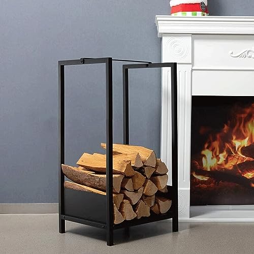 Support à bois de chauffage haut de gamme en acier robuste avec revêtement - 4