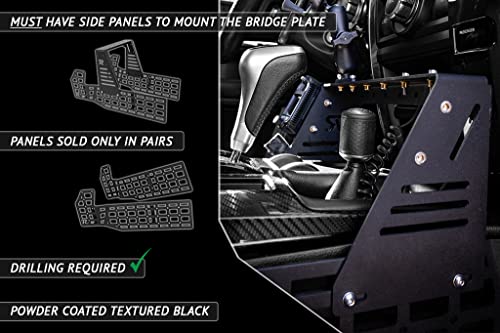 Rago Fabrication Center Console Molle Storage Panel For 2010-2023 Toyota 4Runner 5Th Gen | Made In The Usa Suv Cargo Storage #TOP3
