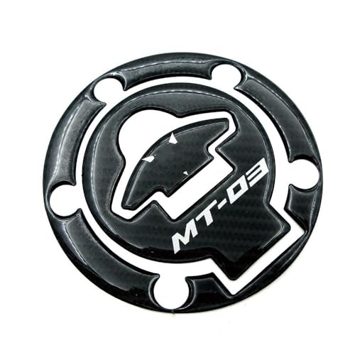 Protection réservoir MT03 finition carbone de qualité pour bouchon moto
