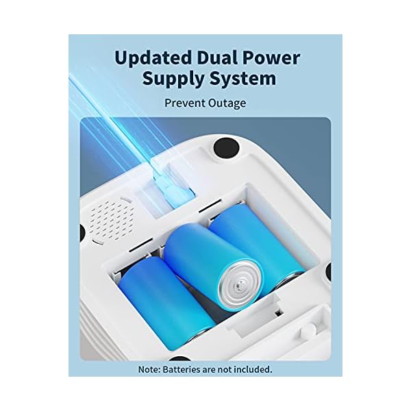 Ymiko Automatic Cat Feeder, Cat Food Dispenser with Voice Recorder